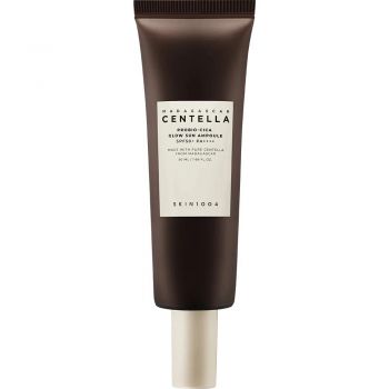 Ser cu protectie solara SPF 50+ PA++++ Centella Probio-Cica Glow Sun Ampoule Skin1004, 50 ml (Gramaj: 50 ml)