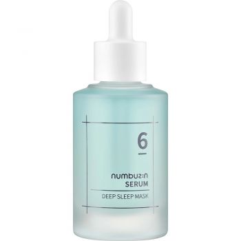 Ser de Fata Hidratant cu Acid Hialuronic si Apa Glaciara, Numbuzin No.6 Deep Sleep Mask, Hidratare & Regenerare, 50 ml