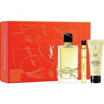 Set cadou Yves Saint Laurent Libre Apa de Parfum, 90 ml + 10 ml + Lotiune de corp, 50 ml