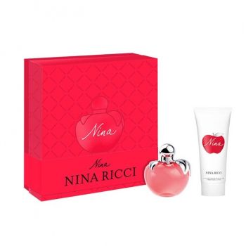 Set Nina Ricci NINA Apa de Toaleta, 50 ml + Lotiune de corp, 75 ml