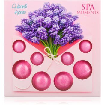 Spa Moments Hiacinth Kisses Bombe efervescente de baie