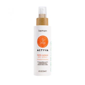 Spray cu protectie solara pentru par Kemon Actyvia Linfa Solare Dry Spray (Concentratie: Spray, Gramaj: 125 ml)