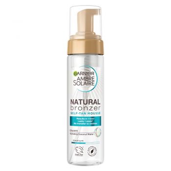 Spuma autobronzanta Ambre Solaire Garnier, 200 ml