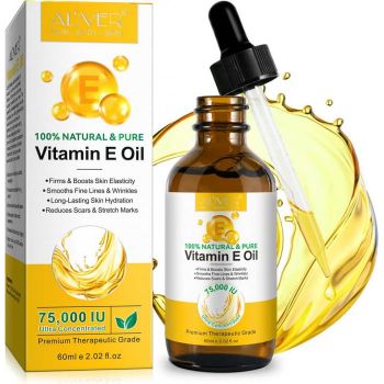 Ulei Vitamina E, 100% Natural  Pur, Ultra Concentrat, Premium, 60 ml