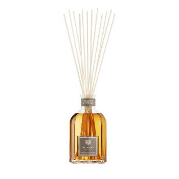 Velvet saffron vase glass bottle 500 ml