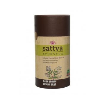 Vopsea Ciocolatiu Inchis, – Sattva Ayurveda, 150 g