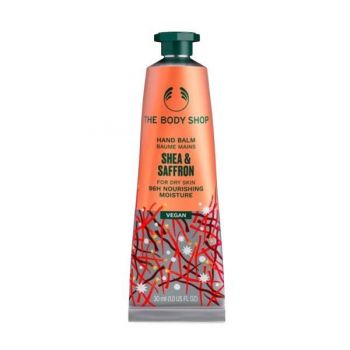Balsam pentru maini The Body Shop, Shea Saffron, 30 ml