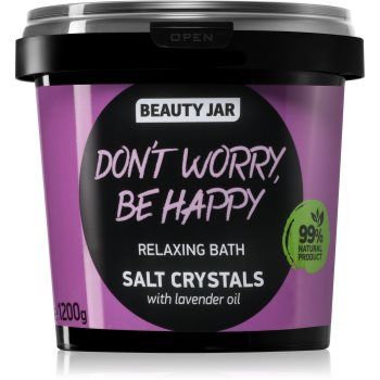 Beauty Jar Don't Worry, Be Happy sare de baie relaxanta cu esente de lavanda
