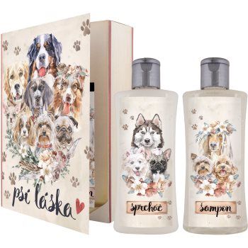 Bohemia Gifts & Cosmetics Book Dog's Love set cadou