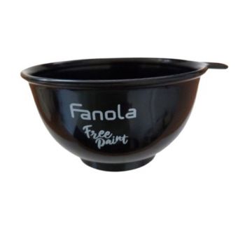 Bol Negru pentru Amestecarea Vopselei - Fanola Free Paint, Capacitate 200 ml