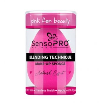 Burete Machiaj, SensoPro Milano, Blending Technique, Pink