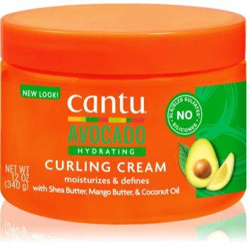 CANTU Avocado Curling Cream crema de par pentru păr creț