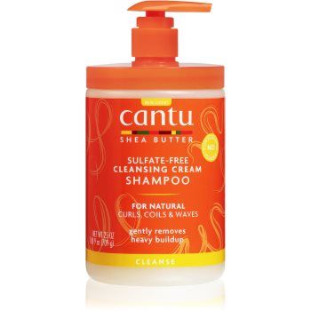 CANTU Shea Butter Cleansing Shampoo sampon pentru curatare pentru păr creț