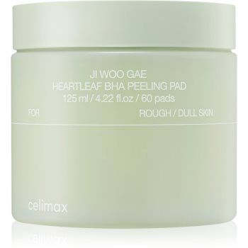 celimax Ji Woo Gae One Step Mild Cleansing Pad dischete demachiante cu efect de nutritiv