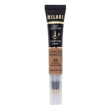 Contur Lichid - Milani Conceal + Perfect Liquid Contour, nuanta 02 Ginger, 8 ml