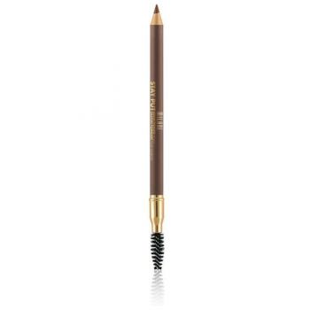 Creion pentru Sprancene - Milani Stay Put Brow Pomade Pencil, nuanta Medium Brown, 0.95 g