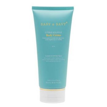 Crema de corp Citrus Soufflé, hidratare si revitalizare Sasy&Savy, 180 ml