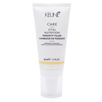 Crema Reparatoare pentru Par Deteriorat si Poros - Keune Care Vital Nitrition Porosity Filler, 50 ml