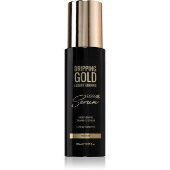 Dripping Gold Express Tanning Serum produs bronzare pentru corp