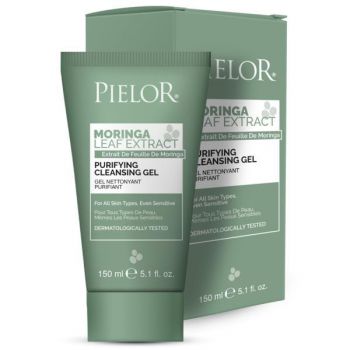 Gel de curatare purificator cu extract de frunze de moringa Pielor, 150 ml