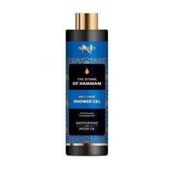 Gel de dus cu ulei de argan -  THE RITUAL OF HAMMAM, 400ml