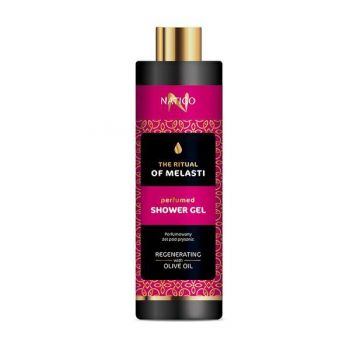 Gel de dus cu ulei de masline -  THE RITUAL OF MELASTI, 400ml