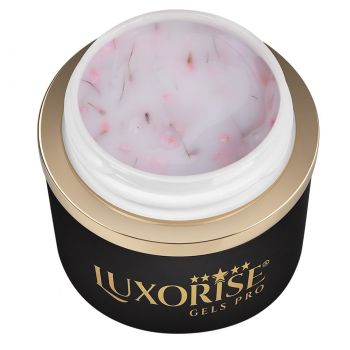 Gel UV Constructie Unghii RevoFlex Silk Petal LUXORISE 15ml, Magnolia Frost