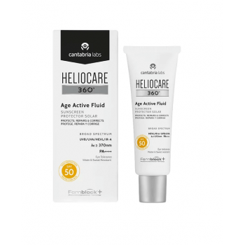 Heliocare 360 Age Active Fluid pentru fata SPF50 50 ml