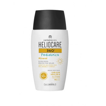 Heliocare 360 Pediatrics Mineral Crema pentru protectie solara SPF50+ 50 ml