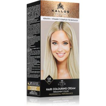 Kallos Glow Lasting Cream Colour Culoare permanenta pentru par