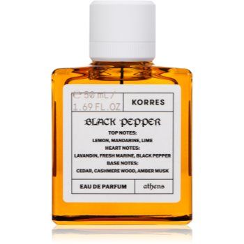 Korres Black Pepper Eau de Parfum pentru bărbați