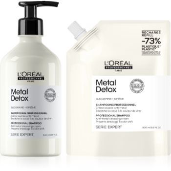 L’Oréal Professionnel Serie Expert Metal Detox ambalaj economic pentru par deteriorat