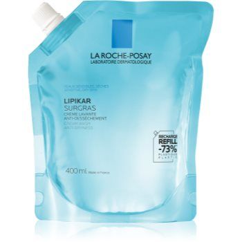La Roche-Posay Lipikar Surgras cremă pentru duș rezervă