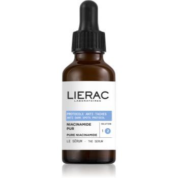 Lierac Anti-Dark Spot Protocol Pure Niacinamide ser pentru pori dilatati