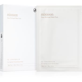 mixsoon Bean Hydrogel Mask Pack mască intensă cu hidrogel pentru luminozitate si hidratare