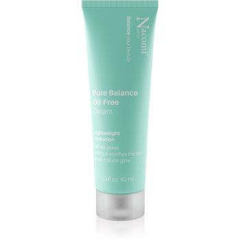 Nacomi Next Level Pure Balance cremă hidratantă fără ulei pentru ten gras și mixt