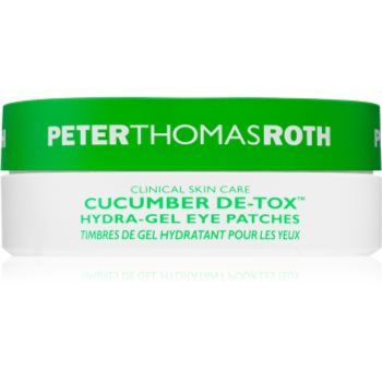 Peter Thomas Roth Cucumber De-Tox Hydra-Gel Eye Patches Masca gel hidratanta pentru ochi