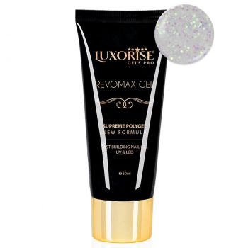 Polygel REVOMAX GEL LUXORISE Celestial Sprinkles, 50ml