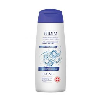 Sampon anti-matreata pentru toate tipurile de par Classic Nidim, 300 ml