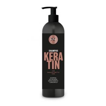 Sampon Keratin pentru par deteriorat si fragil Natigo, 300 ml