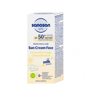 Sanosan Baby Crema de fata SPF50+ 30 ml
