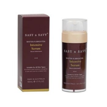 Ser intensiv pentru Albirea si Luminozitatea Tenului Sasy&Savy, 50 ml