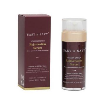 Ser Revitalizant cu Vitamine - Combate Ridurile, Petele solare si reda Luminozitatea tenului, 50 ml