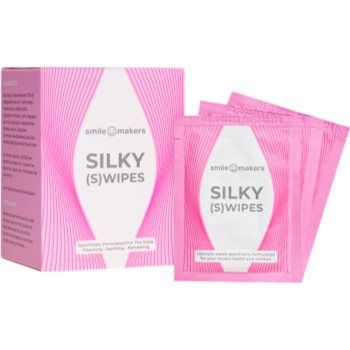 Smile Makers Silky Swipes servetele umede pentru igiena intima
