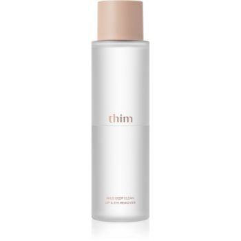 thim Mild Deep Clean Lip & Eye Remover două faze pentru îndepărtarea machiajului de pe ochi și buze cu efect de nutritiv