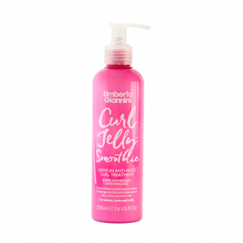 Tratament leave-in pentru parul cret, cu efect antistatic, Curl Jelly Smoothie, Umberto Giannini, 225 ml Curl Jelly Smoothie