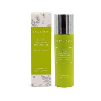 Ulei de masaj detoxifiant Sasy&Savy, 125 ml