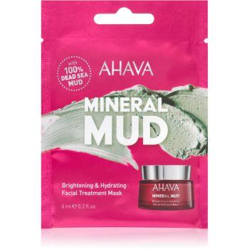 AHAVA Mineral Mud masca pentru albirea tenului cu efect de hidratare