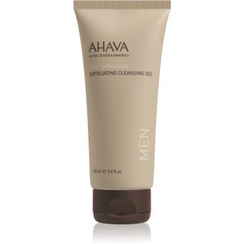 AHAVA Time To Energize Men gel de curatare exfoliant