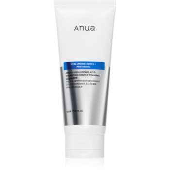 Anua Hyaluronic Acid 8 Moisturizing Gentle Gel Cleanser demachiant spumant delicat cu acid hialuronic